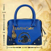 Harry Potter: Women Premium Ravenclaw blue and gold multi-use Handbag Crossbody Shoulder bag PU Leather